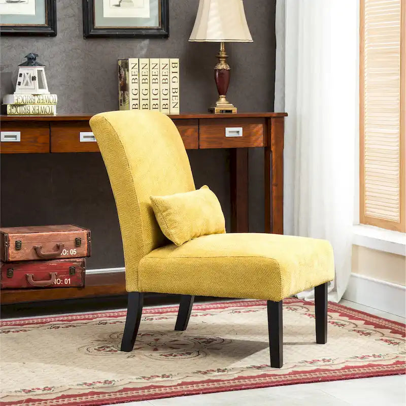 31.75 High Back Polyester Accent Chair